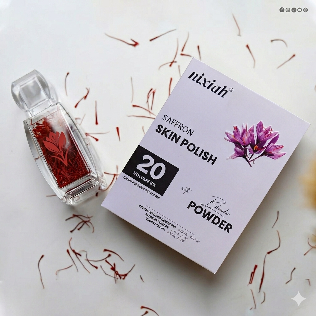 Nixiah Skin Polish Saffron 3in1 Kit