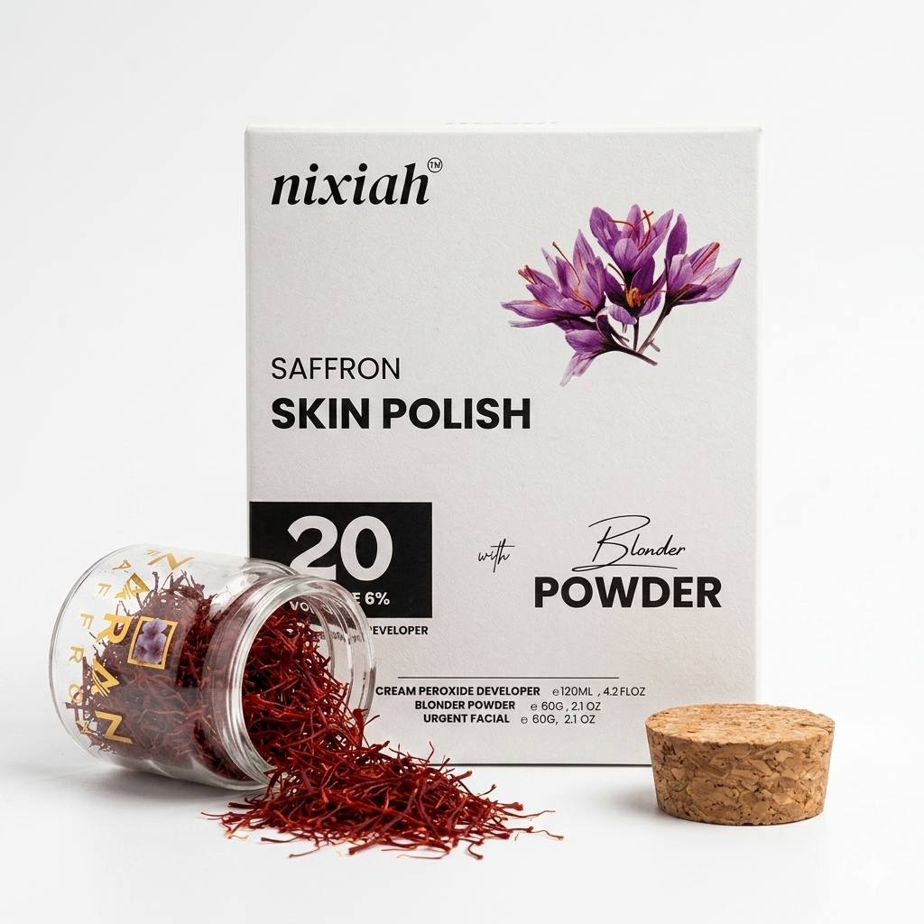 Nixiah Skin Polish Saffron 3in1 Kit